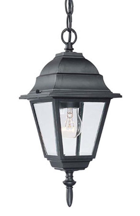 Acclaim Lighting - 4006BK - One Light Outdoor Hanging Lantern - Builders` Choice - Matte Black