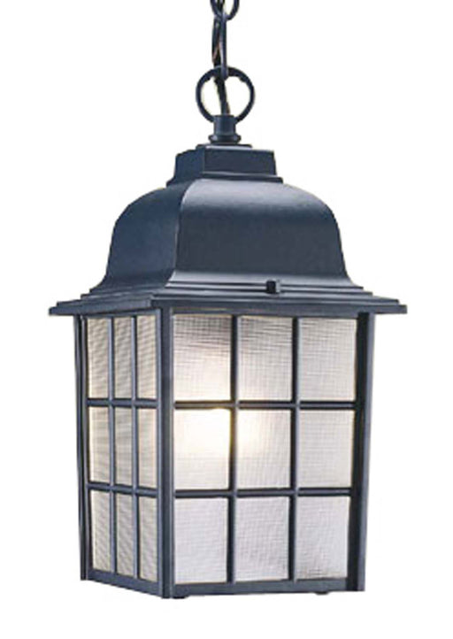 Acclaim Lighting - 5306BK - One Light Outdoor Hanging Lantern - Nautica - Matte Black