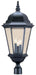 Acclaim Lighting - 5208BK - Three Light Outdoor Post Mount - Richmond - Matte Black