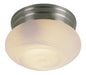 Trans Globe Imports - 3619 BN - One Light Flushmount - Dash - Brushed Nickel