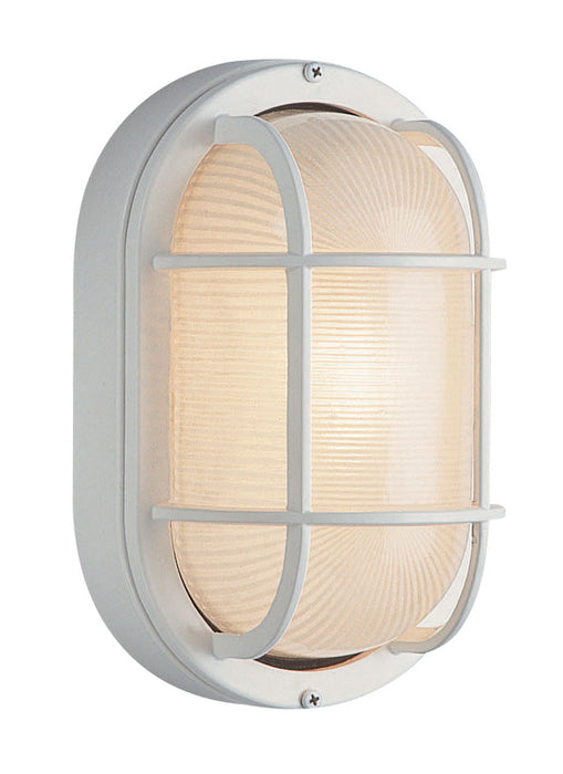 Trans Globe Imports - 41005 WH - One Light Bulkhead - Aria - White