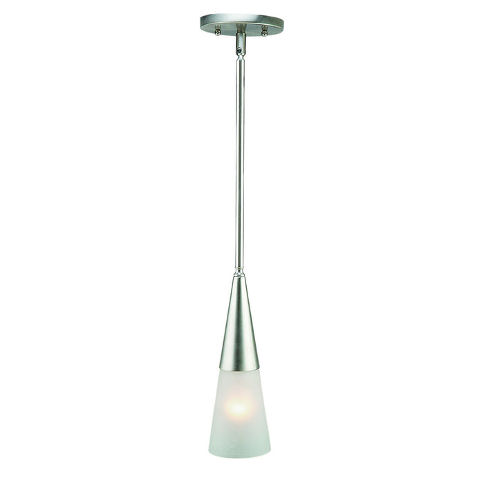 Forte - 2179-01-55 - One Light Mini Pendant - Brushed Nickel