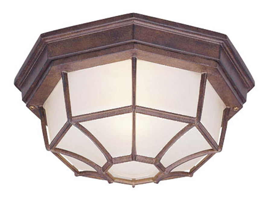 Acclaim Lighting - 2002BW - Two Light Outdoor Ceiling Mount - Flushmounts - Burled Walnut