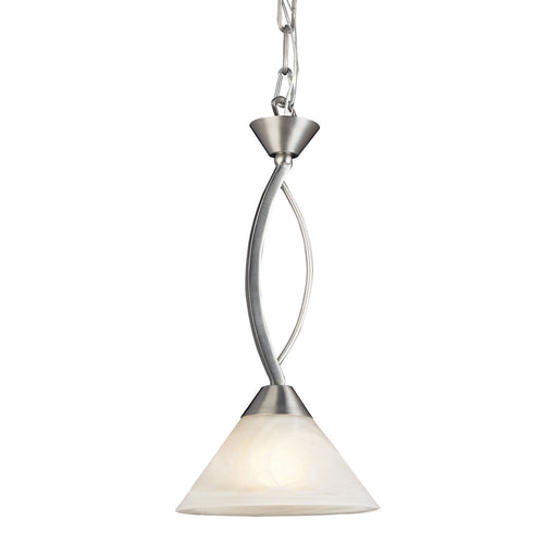 ELK Home - 7634/1 - One Light Mini Pendant - Elysburg - Satin Nickel