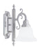 Livex Lighting - 1281-05 - One Light Bath Vanity - French Regency - Polished Chrome