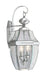 Livex Lighting - 2251-91 - Two Light Outdoor Wall Lantern - Monterey - Brushed Nickel