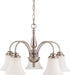 Nuvo Lighting - 60-1822 - Five Light Chandelier - Dupont - Brushed Nickel