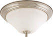 Nuvo Lighting - 60-1826 - Two Light Flush Mount - Dupont - Brushed Nickel