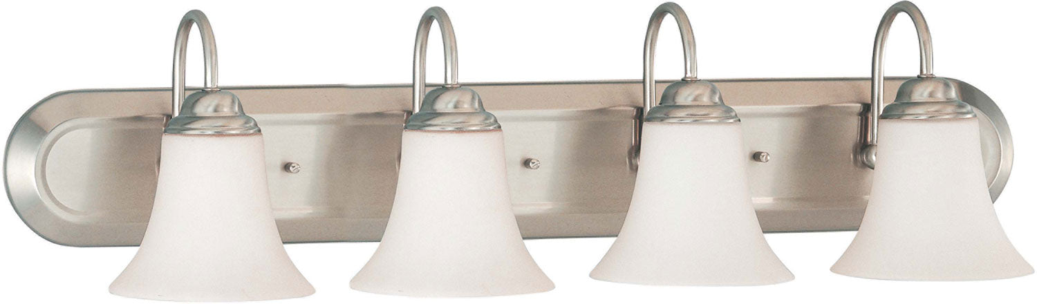 Nuvo Lighting - 60-1835 - Four Light Vanity - Dupont - Brushed Nickel