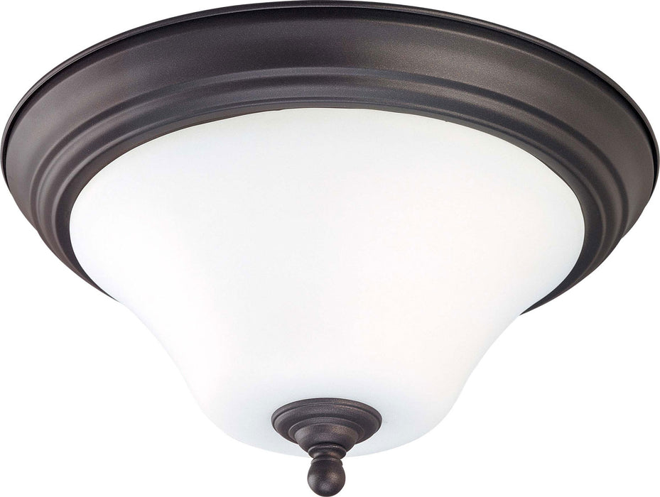 Nuvo Lighting - 60-1846 - Two Light Flush Mount - Dupont - Dark Chocolate Bronze