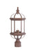 Acclaim Lighting - 5277BW - One Light Outdoor Post Mount - Dover - Burled Walnut