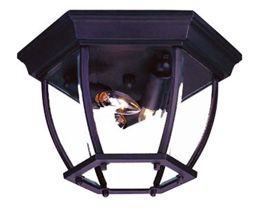 Acclaim Lighting - 5602BK - Three Light Outdoor Ceiling Mount - Flushmounts - Matte Black