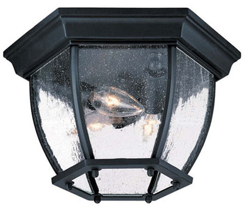 Acclaim Lighting - 5602BK/SD - Three Light Outdoor Ceiling Mount - Flushmounts - Matte Black