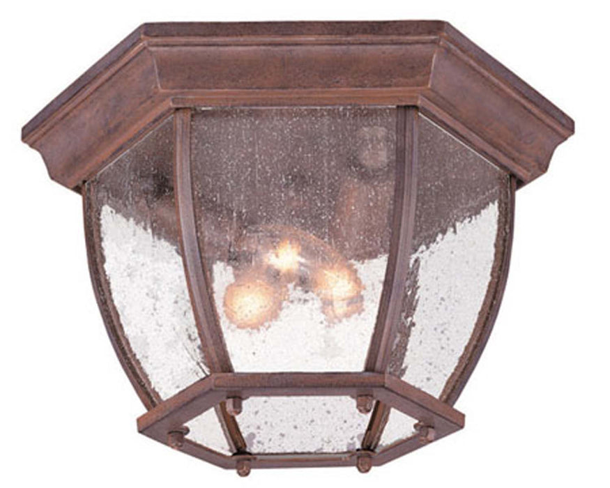 Acclaim Lighting - 5602BW/SD - Three Light Outdoor Ceiling Mount - Flushmounts - Burled Walnut