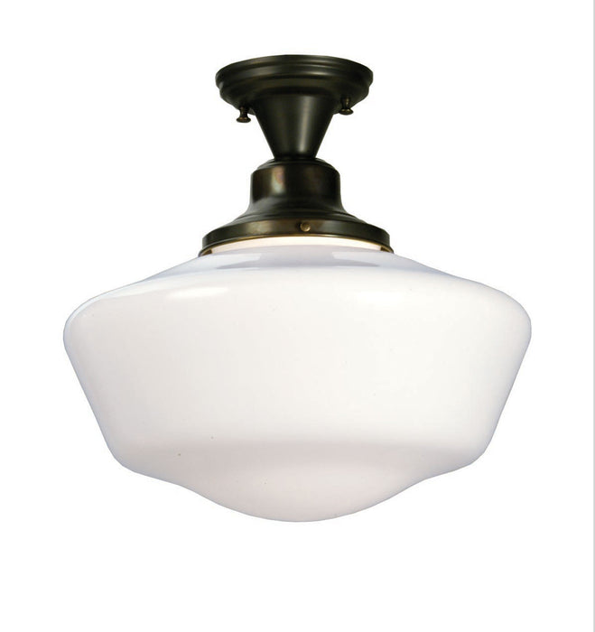 Meyda Tiffany - 30268 - One Light Semi-Flushmount - Revival - Craftsman Brown