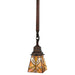 Meyda Tiffany - 49136 - One Light Mini Pendant - Glasgow Bungalow - Xaia Ha Beige