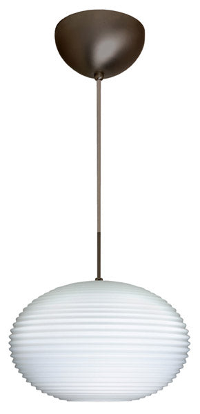 Besa - 1JC-491307-BR - One Light Pendant - Pape - Bronze