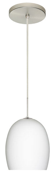 Besa - 1JT-169707-SN - One Light Pendant - Lucia - Satin Nickel