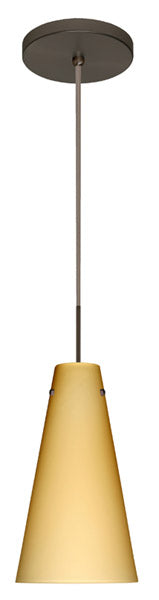 Besa - 1JT-4124VM-BR - One Light Pendant - Cierro - Bronze