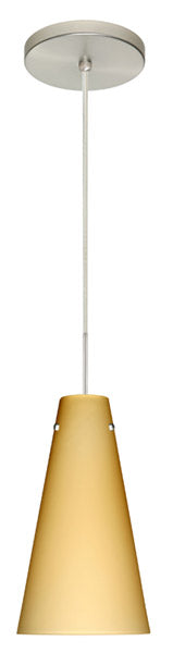 Besa - 1JT-4124VM-SN - One Light Pendant - Cierro - Satin Nickel