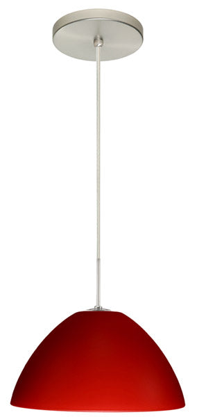 Besa - 1JT-420131-SN - One Light Pendant - Tessa - Satin Nickel