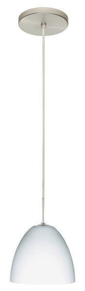 Besa - 1JT-447007-SN - One Light Pendant - Vila - Satin Nickel