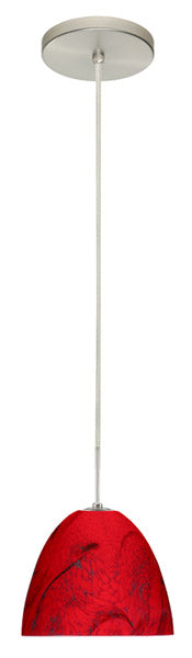 Besa - 1JT-4470MA-SN - One Light Pendant - Vila - Satin Nickel