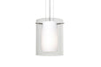 Besa - 1KG-C00607-SN - One Light Pendant - Pahu - Satin Nickel