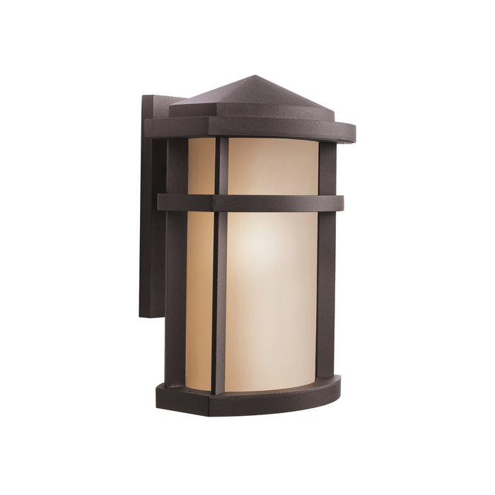 Kichler - 9167AZ - One Light Outdoor Wall Mount - Lantana - Architectural Bronze