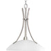 Progress Lighting - P5112-09 - One Light Pendant - Wisten - Brushed Nickel