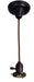 Meyda Tiffany - 101471 - One Light Pendant Hardware - Covered Paddle - Craftsman Brown