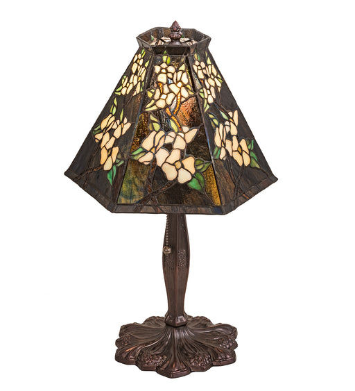 Meyda Tiffany - 81619 - One Light Accent Lamp - Oriental Peony - Pbnawg Flame Xag