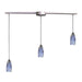 ELK Home - 110-3L-BL - Three Light Pendant - Milan - Satin Nickel