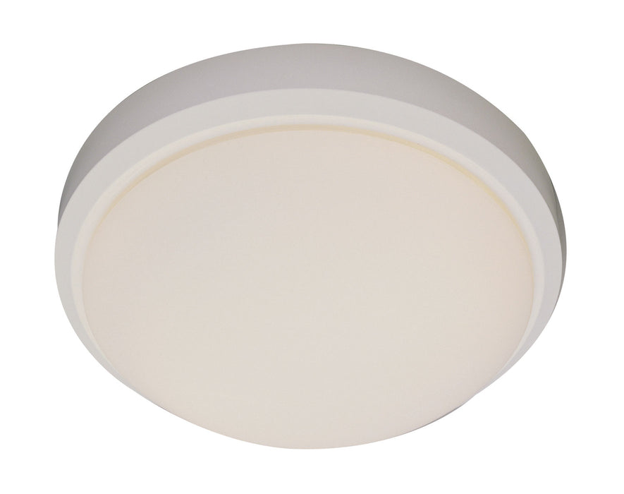 Trans Globe Imports - 13880 WH - Two Light Flushmount - Bliss - White