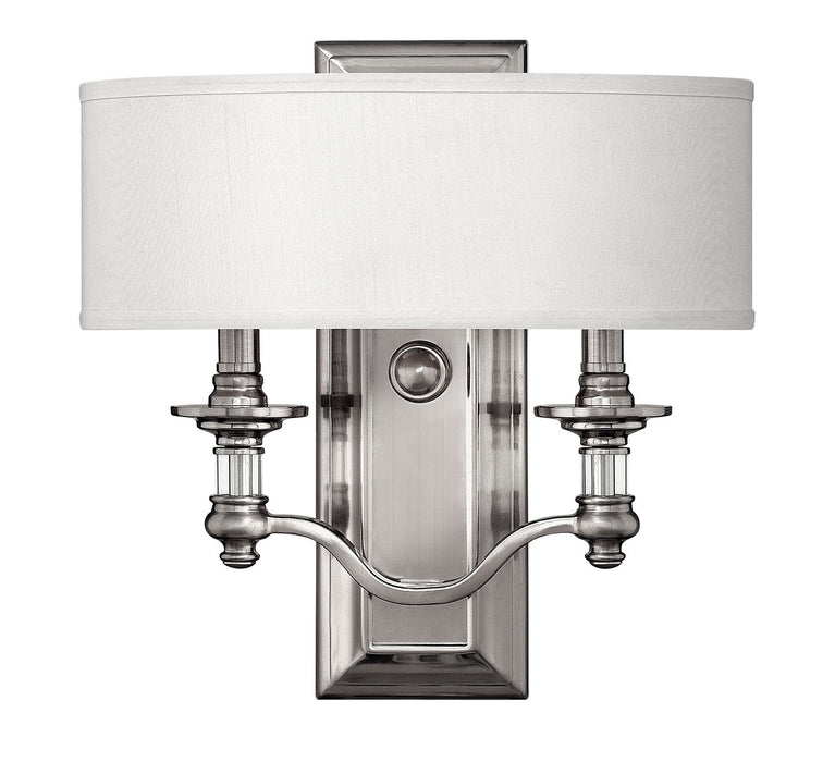 Hinkley - 4900BN - Two Light Wall Sconce - Sussex - Brushed Nickel