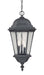 Acclaim Lighting - 5526BK - Three Light Outdoor Hanging Lantern - Telfair - Matte Black