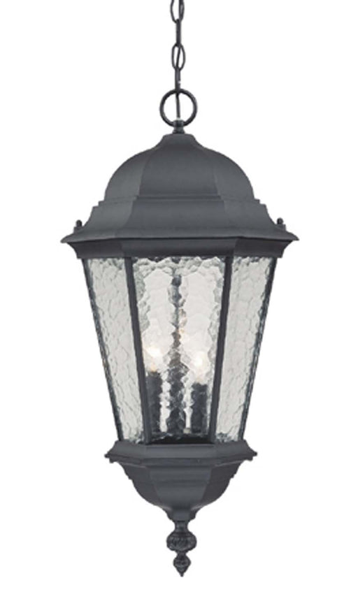 Acclaim Lighting - 5526BK - Three Light Outdoor Hanging Lantern - Telfair - Matte Black