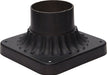 Maxim - 2001BZ - Outdoor Essentials Cast Pier Mount - Outdoor Essentials - 200x - Bronze