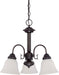 Nuvo Lighting - 60-3142 - Three Light Chandelier - Ballerina - Mahogany Bronze