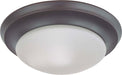 Nuvo Lighting - 60-3175 - One Light Flush Mount - Close to Ceiling Mahogany Bronze - Mahogany Bronze