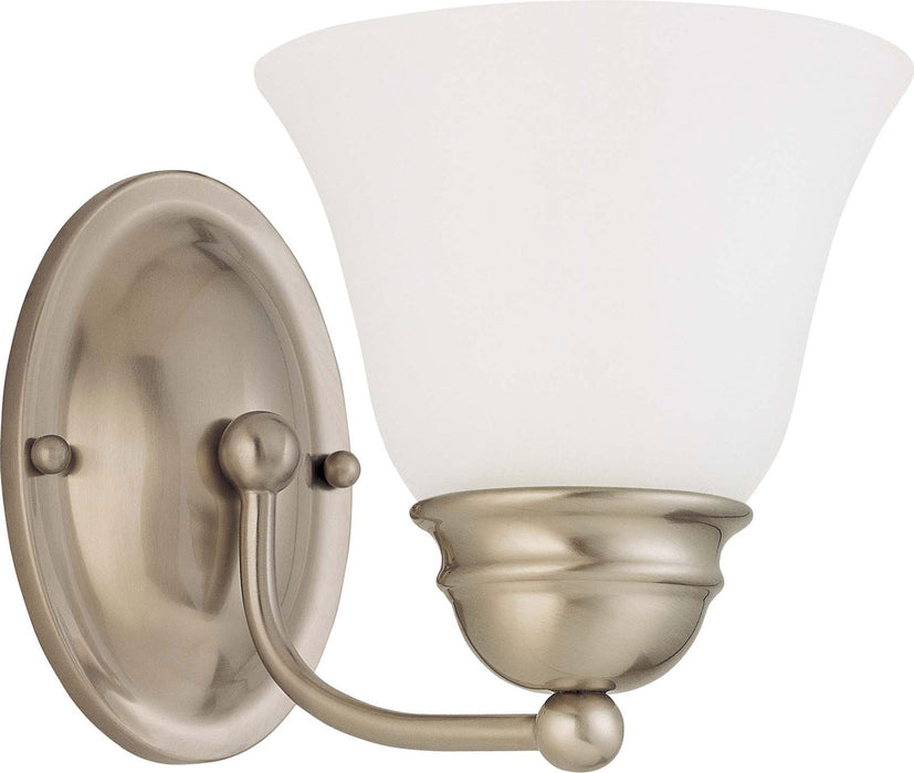 Nuvo Lighting - 60-3264 - One Light Vanity - Empire - Brushed Nickel