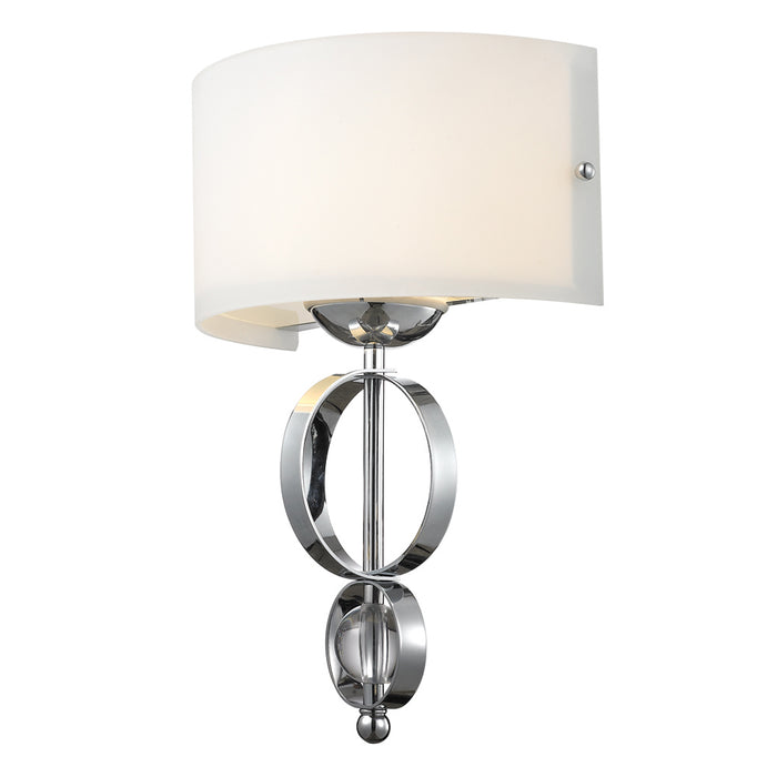 One Light Wall Sconce from the Cerchi collection in Chrome finish