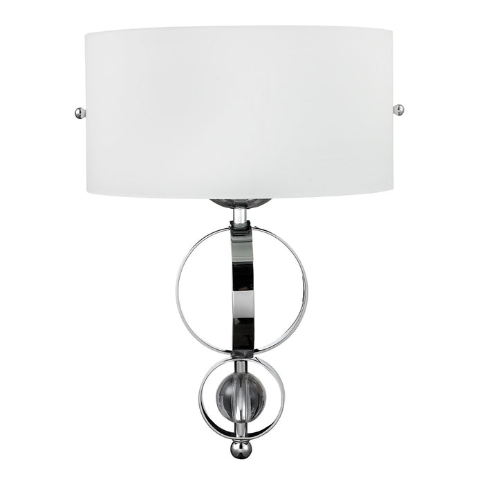 One Light Wall Sconce from the Cerchi collection in Chrome finish