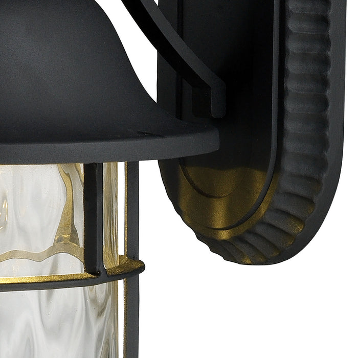 LED Wall Sconce from the Lapuente collection in Matte Black finish