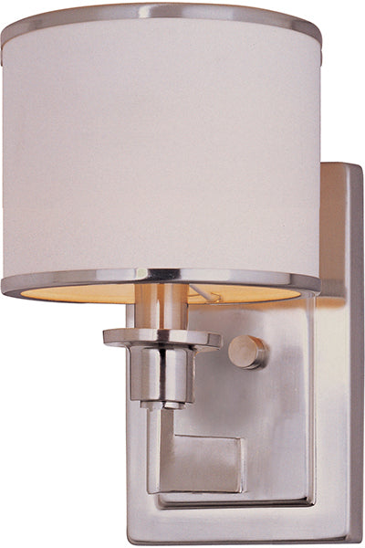 One Light Wall Sconce from the Nexus collection in Satin Nickel finish