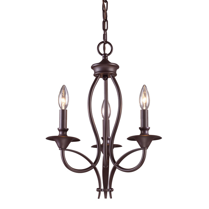 ELK Home - 61031-3 - Three Light Chandelier - Medford - Oiled Bronze