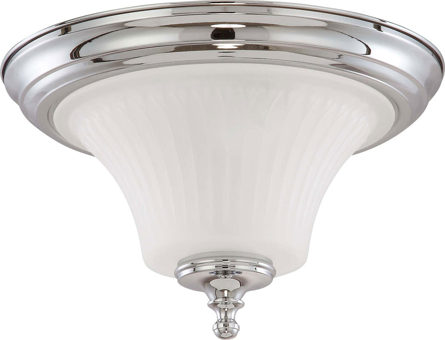 Nuvo Lighting - 60-4271 - Two Light Flush Mount - Teller - Polished Chrome