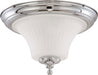 Nuvo Lighting - 60-4271 - Two Light Flush Mount - Teller - Polished Chrome