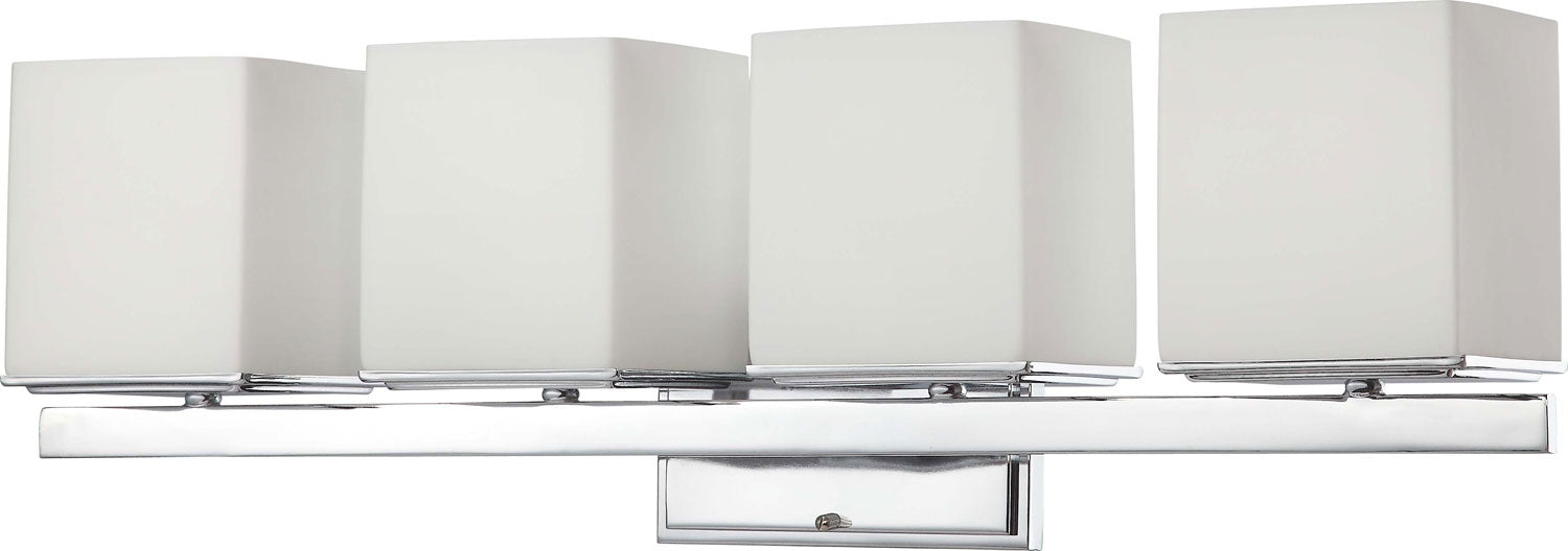 Nuvo Lighting - 60-4084 - Four Light Vanity - Bento - Polished Chrome