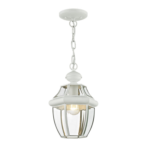 Livex Lighting - 2152-03 - One Light Outdoor Pendant - Monterey - White